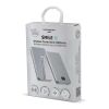 Xoopar Smile Wireless Mirror Powerbank Compatible con MagSafe 5000mAh gris claro | Grabado | back | 60 mm x 75 mm