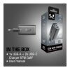 Fresh 'n Rebel cargador rápido para portátil 67W GaN USB-C y USB-A gris oscuro | sin montaje de publicidad | no disponible | no disponible