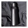 Botella de acero Sagaform Tekla Push con tapón a presión (reciclado) 500 ml Negro intenso | sin montaje de publicidad | no disponible | no disponible