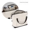 Bolsa de viaje InSideOut Reuuz Canvas 32 x 60 x 20 cm Beige-Negro