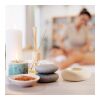 InsideOut Aroma Pebble Set de regalo con 6 aceites esenciales Ecru