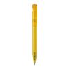 Bolígrafo S45 Clear transparente Amarillo-Amarillo | Impresión De Pantalla 1 color | 90 grados del clip | 45 mm x 25 mm | no disponible