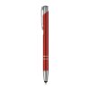 Bolígrafo Alicante Stylus rojo oscuro | Grabado | 180 grados del clip | 55 mm x 6 mm | no disponible