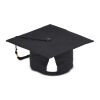 Gorro de graduación Negro intenso | sin montaje de publicidad | no disponible | no disponible