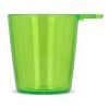 Vaso de chupito para festivales con cordón Verde oscuro-Verde oscuro | sin montaje de publicidad | no disponible | no disponible