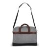 Maleta Brixton Gris-Negro