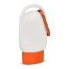 Loción solar con mosquetón SPF30 material reciclado Naranja | sin montaje de publicidad | no disponible | no disponible