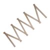 Regla plegable de madera 2m premium natural Natural