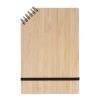 Cuaderno de bambú con banda esquinera A5 Natural | sin montaje de publicidad | no disponible | no disponible | no disponible