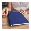 Cuaderno PU Sora A5 Azul / Blanco | sin montaje de publicidad | no disponible | no disponible