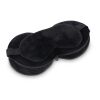 Almohada con antifaz de viaje y funda con cremallera Negro intenso | sin montaje de publicidad | no disponible | no disponible