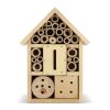 Hotel para insectos fabricado con madera FSC Natural | sin montaje de publicidad | no disponible | no disponible