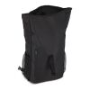 R-PET 600D Rolltop Fahrrad-Rucksack 20L Negro intenso | sin montaje de publicidad | no disponible | no disponible