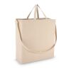 Bolsa de algodón OEKO-TEX® 40 x 13 x 44 cm 220 g/m². Ecru | sin montaje de publicidad | no disponible | no disponible