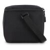 Bolsa isotérmica R-PET 600D para 6 latas, 25 x 14,5 x 15,5 cm, 5 litros Negro | sin montaje de publicidad | no disponible | no disponible