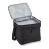 Bolsa térmica con doble compartimento R-PET 600D, 30 x 20 x 25 cm, 15 litros Negro | sin montaje de publicidad | no disponible | no disponible