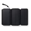 Powerbank solar 10.000 mAh Nordic Drift Titan con 3 paneles negro | sin montaje de publicidad | no disponible | no disponible
