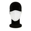 Mascarilla de algodón reutilizable de 2 capas blanco | sin montaje de publicidad | no disponible | no disponible