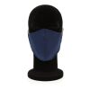 Mascarilla de algodón reutilizable de 2 capas azul marino | sin montaje de publicidad | no disponible | no disponible