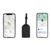 Etiqueta equipaje Globefind Dual RCS localización mundial negro | sin montaje de publicidad | no disponible | no disponible