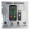 Alarma de emergencia recargable Safio RCS con función SOS negro