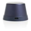 Altavoz magnético 5W de aluminio reciclado Nivio RCS azul | sin montaje de publicidad | no disponible | no disponible