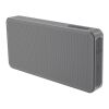 Altavoz 10W Aeris RCS ultrafino IPX5 y batería extraíble gris