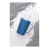 Taza al vacío RCS de acero inoxidable reciclado con asa azul | sin montaje de publicidad | no disponible | no disponible