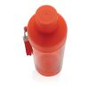 Botella de agua antigoteo PET reciclado Impact RCS 600 ml rojo | sin montaje de publicidad | no disponible | no disponible