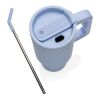 Vaso Embrace deluxe RCS acero inoxidable reciclado de 900ml. azul claro | sin montaje de publicidad | no disponible | no disponible