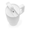 Vaso de acero inoxidable reciclado RCS antigoteo Embrace blanco | sin montaje de publicidad | no disponible | no disponible