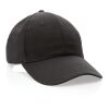 Gorra Impact de algodón reciclado con trazador AWARE™ negro | sin montaje de publicidad | no disponible | no disponible | no disponible | no disponible