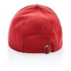 Gorra Impact 6 paneles 280gr de algodón reciclado Rojo Delicioso | sin montaje de publicidad | no disponible | no disponible | no disponible