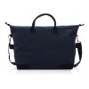 Bolsa de fin de semana de lona reciclada Kezar AWARE™ azul marino | sin montaje de publicidad | no disponible | no disponible | no disponible