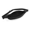Bolsa bandolera Crescent AWARE™ de RPET negro | sin montaje de publicidad | no disponible | no disponible | no disponible