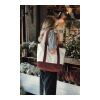 Bolsa tela de algodón reciclado 350 g/m² SHOP LOCAL AWARE™ rojo burdeos