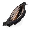 Bolso cruzado acolchado de nailon reciclado KENTO URBAN RCS negro