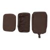 Set cubos organizadores RCS nailon reciclado KENTO URBAN marron