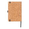 Libreta A5 tapa dura corcho marron | sin montaje de publicidad | no disponible | no disponible