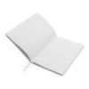 Libreta A5 de tapa dura de papel Impact Stone blanco | sin montaje de publicidad | no disponible | no disponible