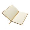 Libreta A5 con estampado de madera Kavana marron | sin montaje de publicidad | no disponible | no disponible