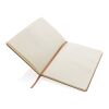 Libreta A5 FSC® de tapa dura marron | sin montaje de publicidad | no disponible | no disponible