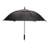Paraguas contra tormentas Aware™ Hurricane de 27' negro | sin montaje de publicidad | no disponible | no disponible