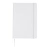 Libreta A5 básica de tapa dura blanco | sin montaje de publicidad | no disponible | no disponible