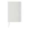 Libreta A5 deluxe con tapa dura blanco | sin montaje de publicidad | no disponible | no disponible