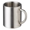 Taza de acero inox. Braylen plata