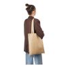 Bolsa con asas de tela no tejida (80 g/m2) Taye marrón | sin montaje de publicidad | no disponible | no disponible