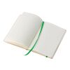 Cuaderno de papel reciclado (A5) Gianni verde lima | sin montaje de publicidad | no disponible | no disponible