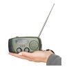 Radio de emergencia Solan | Reciclada verde