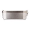 Fiambrera de acero inox. Reese plata